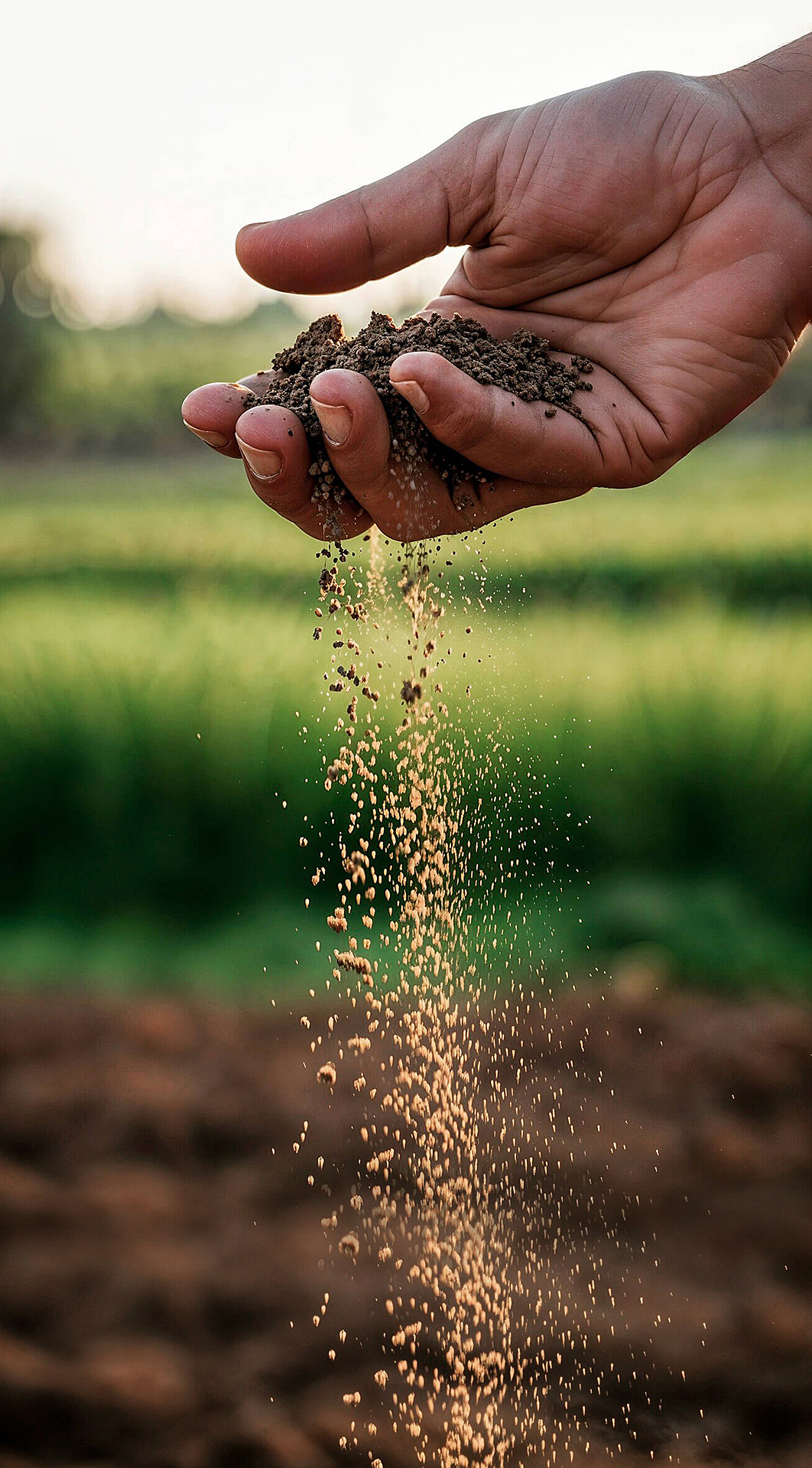 handful soil